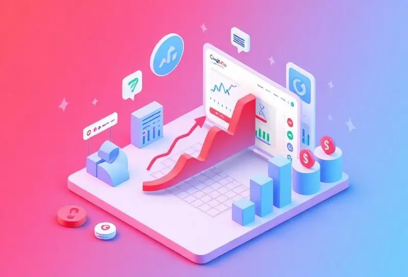 Google Ads PPC campaign dashboard